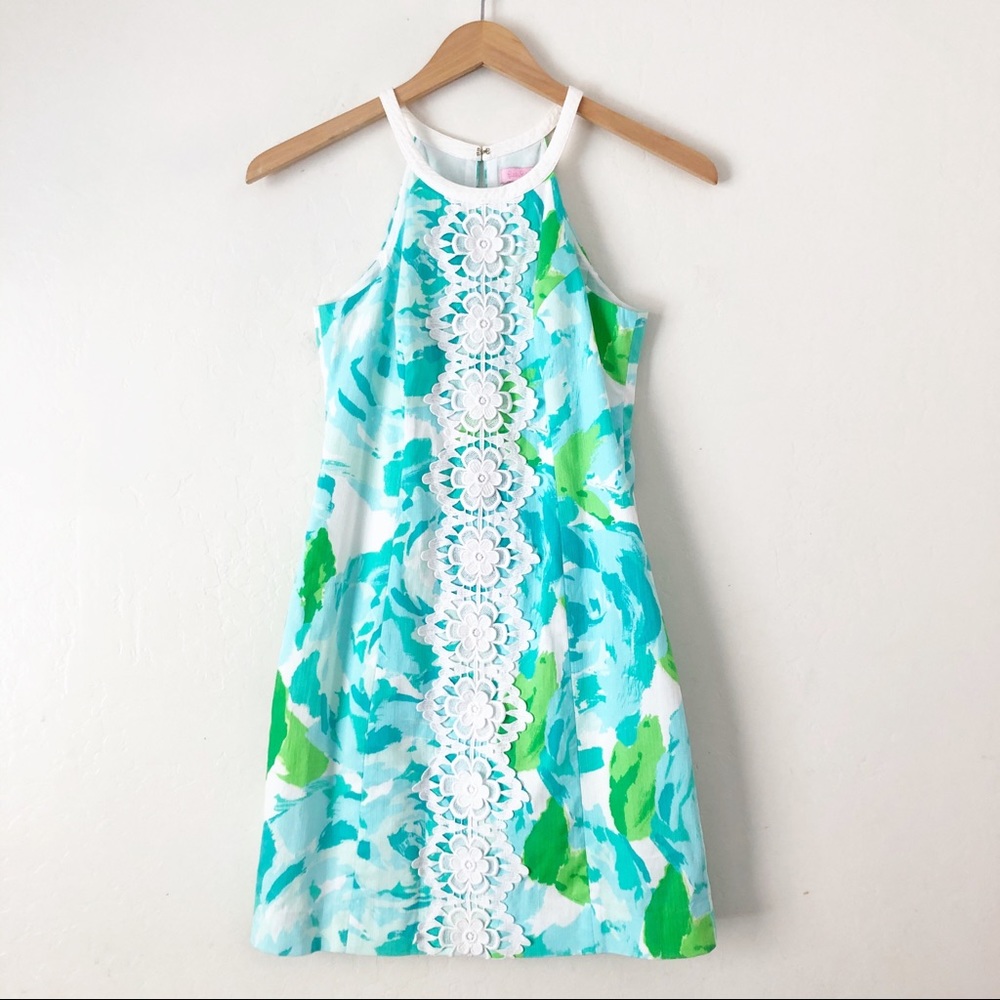 Lilly Pulitzer Poolside Blu First Impression Dress - image 1